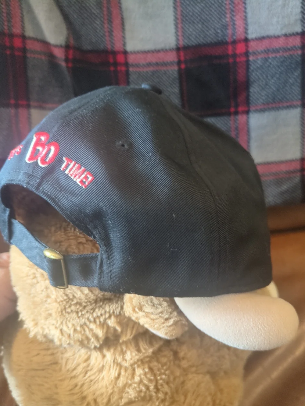 Bojangles Embroidered Logo Black Workers Baseball Cap
